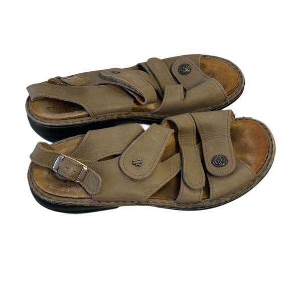 Finn Comfort Gomera Tan Sandals Adjustable Straps 38 7.5 - Picture 1 of 8